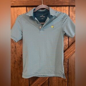 { masters } boys blue striped polo